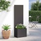 vidaXL Οθόνη Ιδιωτικότητας Κήπου Μαύρο 50 x 32 x 150 εκ