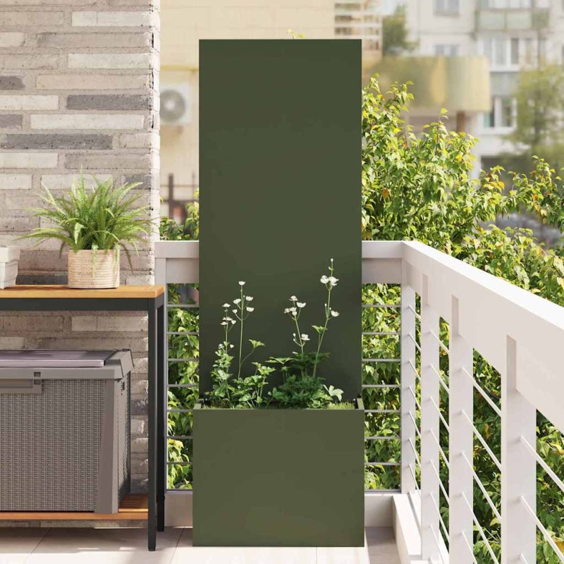 vidaXL Οθόνη Ιδιωτικότητας Κήπου Λαδί 50 x 32 x 150 εκ