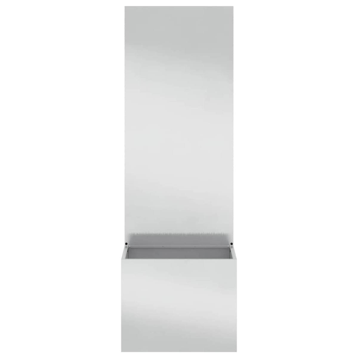 vidaXL Οθόνη Ιδιωτικότητας Κήπου Ασημί 50 x 32 x 150 εκ
