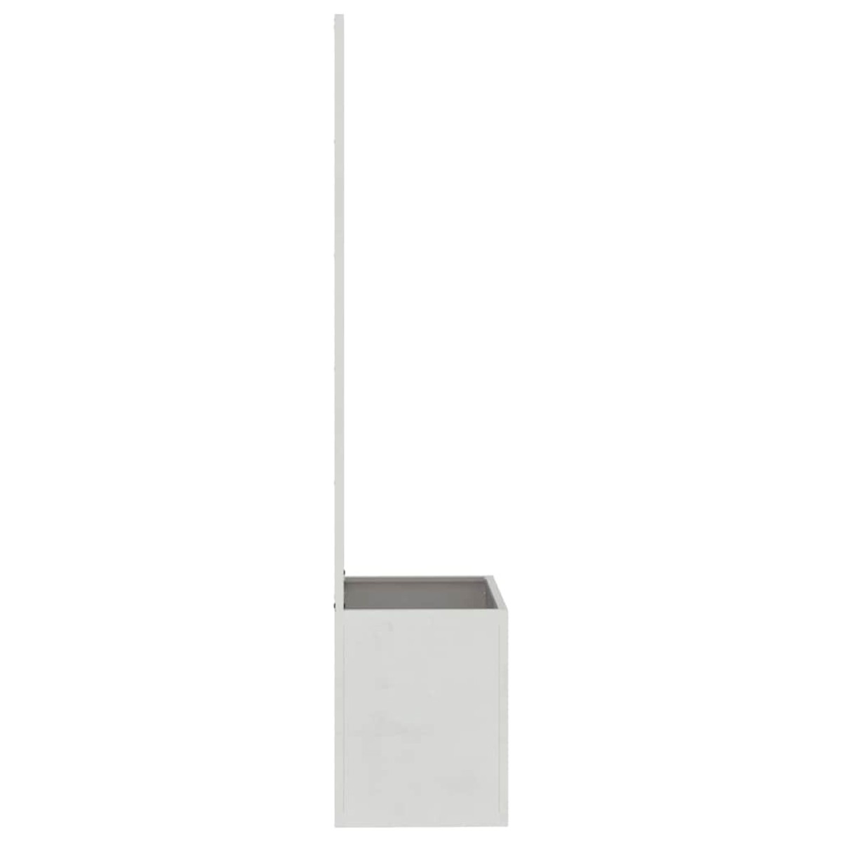 vidaXL Οθόνη Ιδιωτικότητας Κήπου Ασημί 50 x 32 x 150 εκ