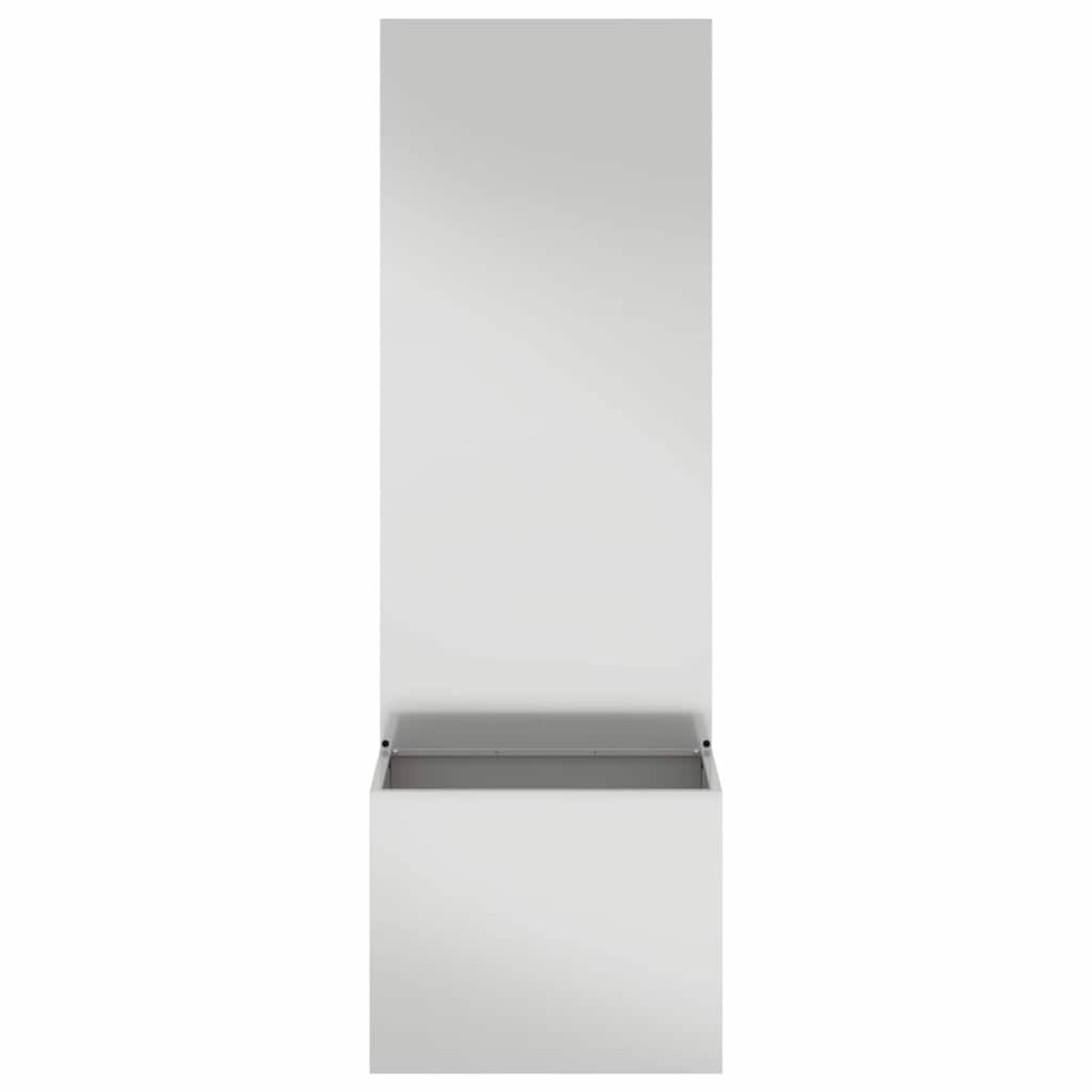 vidaXL Οθόνη Ιδιωτικότητας Κήπου Ασημί 50 x 32 x 150 εκ