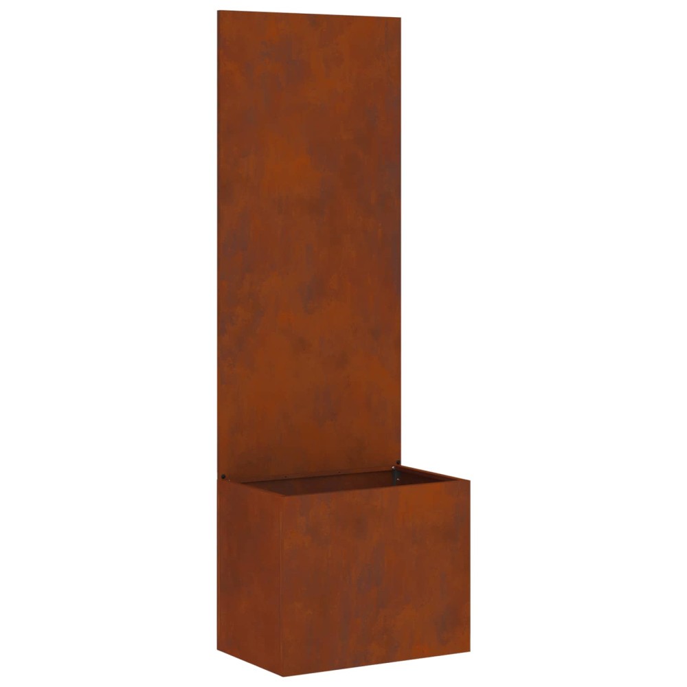 vidaXL Οθόνη Ιδιωτικότητας Κήπου Σκ rusty 50 x 32 x 150 εκ
