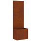 vidaXL Οθόνη Ιδιωτικότητας Κήπου Σκ rusty 50 x 32 x 150 εκ