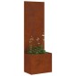 vidaXL Οθόνη Ιδιωτικότητας Κήπου Σκ rusty 50 x 32 x 150 εκ