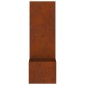 vidaXL Οθόνη Ιδιωτικότητας Κήπου Σκ rusty 50 x 32 x 150 εκ