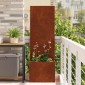 vidaXL Οθόνη Ιδιωτικότητας Κήπου Σκ rusty 50 x 32 x 150 εκ