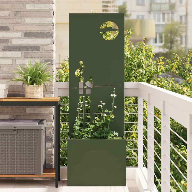 vidaXL Οθόνη Ιδιωτικότητας Κήπου Λαδί 50 x 32 x 150 εκ