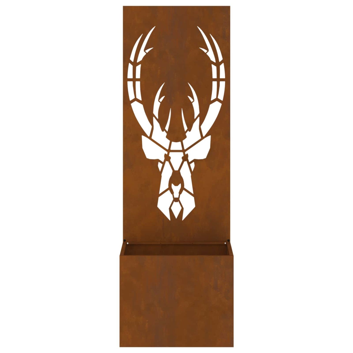vidaXL Οθόνη Ιδιωτικότητας Κήπου Σκ rusty 50 x 32 x 150 εκ
