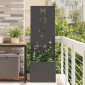 vidaXL Οθόνη Ιδιωτικότητας Κήπου Μαύρο 50 x 32 x 150 εκ