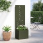 vidaXL Οθόνη Ιδιωτικότητας Κήπου Λαδί 50 x 32 x 150 εκ