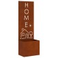 vidaXL Οθόνη Ιδιωτικότητας Κήπου Σκ rusty 50 x 32 x 150 εκ