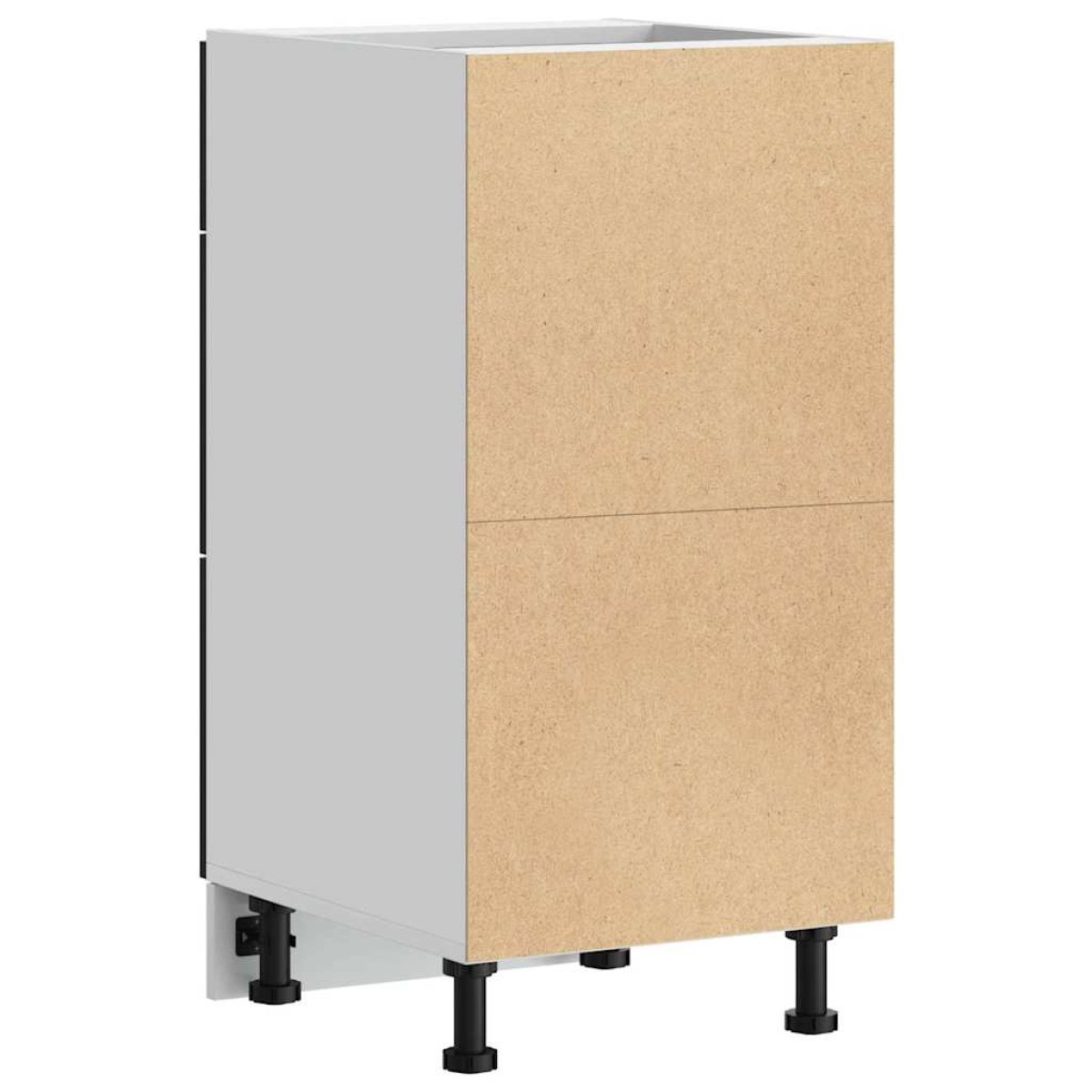 vidaXL Βάση Ντουλάπας Κουζίνας Μαύρη Οξυά 40 x 46 x 81,5 εκ