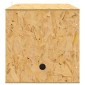 vidaXL Terrarium Καφέ 80 x 50 x 50 εκ OSB