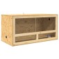 vidaXL Terrarium Καφέ 100 x 50 x 50 cm OSB