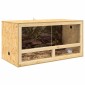 vidaXL Terrarium Καφέ 100 x 50 x 50 cm OSB
