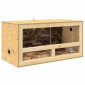 vidaXL Terrarium Καφέ 80 x 40 x 40 cm OSB