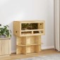 vidaXL Terrarium Καφέ 80 x 40 x 40 cm OSB