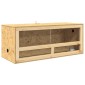 vidaXL Terrarium Καφέ 100 x 40 x 40 cm OSB