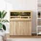 vidaXL Terrarium Καφέ 100 x 40 x 40 cm OSB