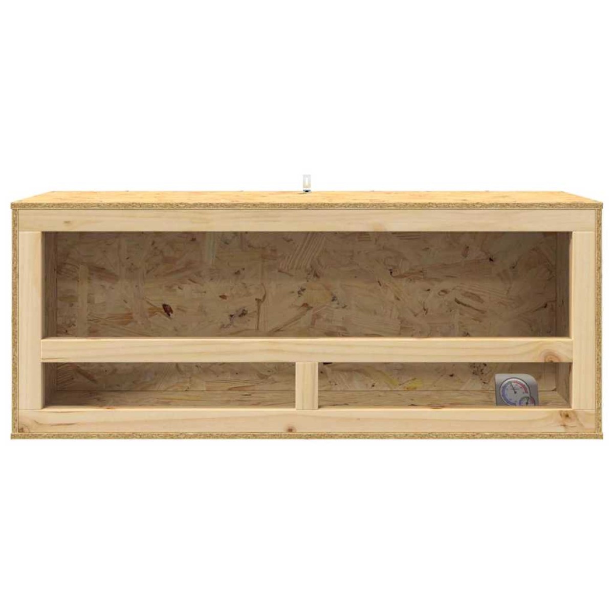 vidaXL Terrarium Καφέ 100 x 40 x 40 cm OSB