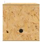 vidaXL Terrarium Καφέ 40 x 40 x 40 cm OSB