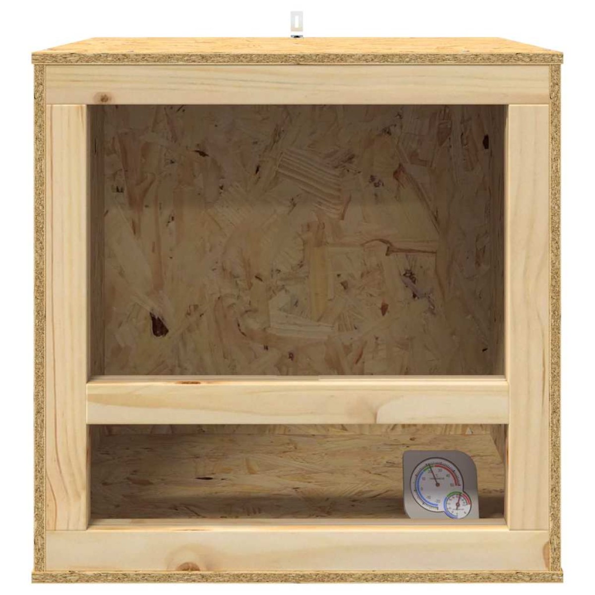 vidaXL Terrarium Καφέ 50 x 50 x 50 cm OSB