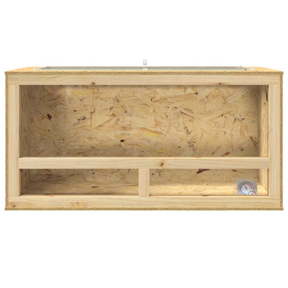 vidaXL Terrarium Καφέ 100 x 50 x 50 cm OSB