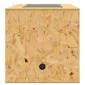 vidaXL Terrarium Καφέ 100 x 50 x 50 cm OSB