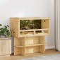 vidaXL Terrarium Καφέ 100 x 50 x 50 cm OSB