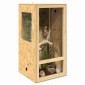vidaXL Terrarium Καφέ 50 x 50 x 100 cm OSB