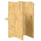 vidaXL Βάση Terrarium με ράφι Καφέ 40 x 40 x 50 cm OSB