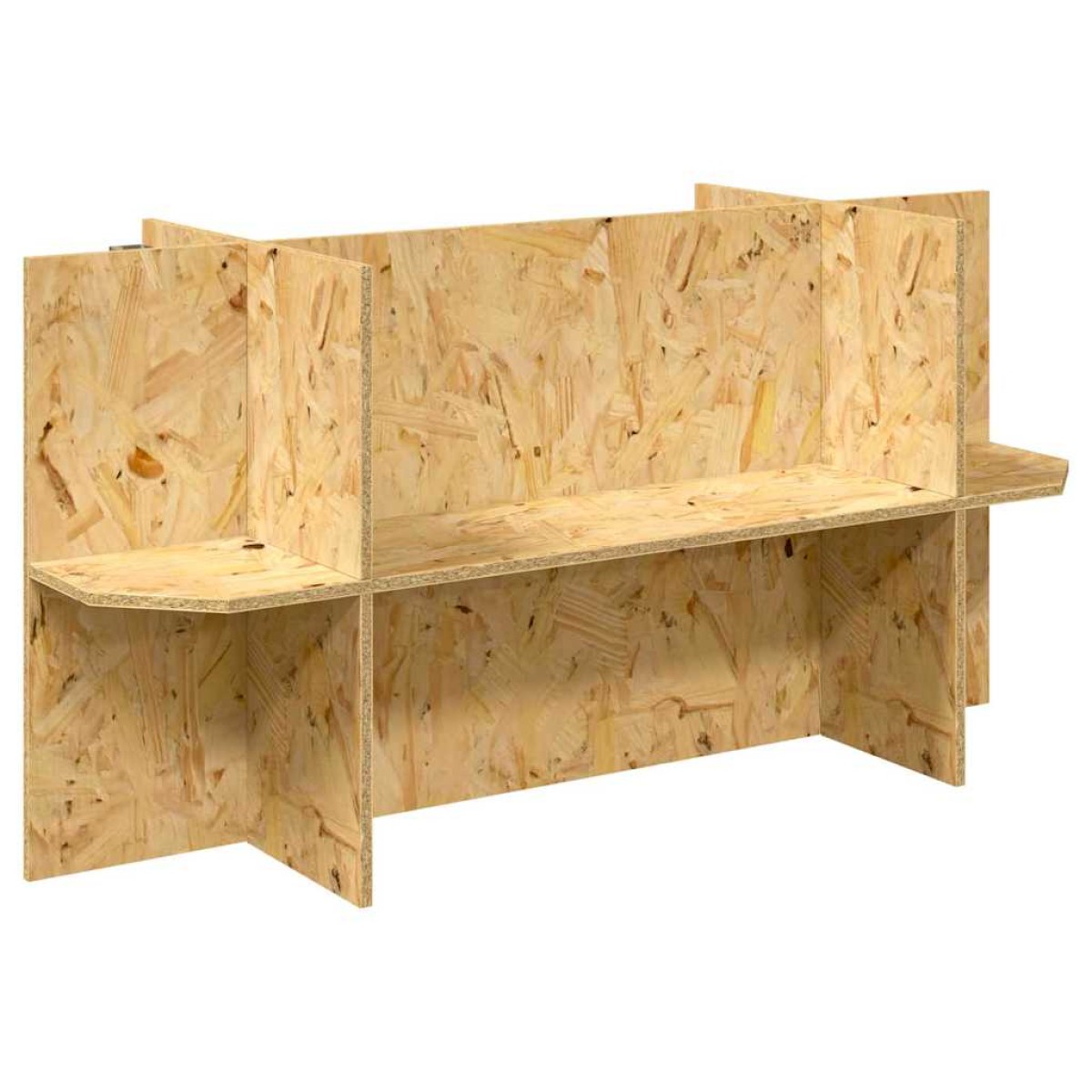 vidaXL Βάση Terrarium με ράφι Καφέ 100 x 40 x 50 cm OSB
