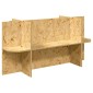 vidaXL Βάση Terrarium με ράφι Καφέ 100 x 40 x 50 cm OSB