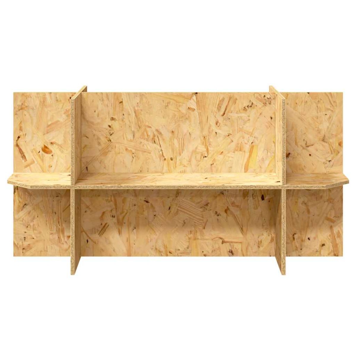 vidaXL Βάση Terrarium με ράφι Καφέ 100 x 40 x 50 cm OSB