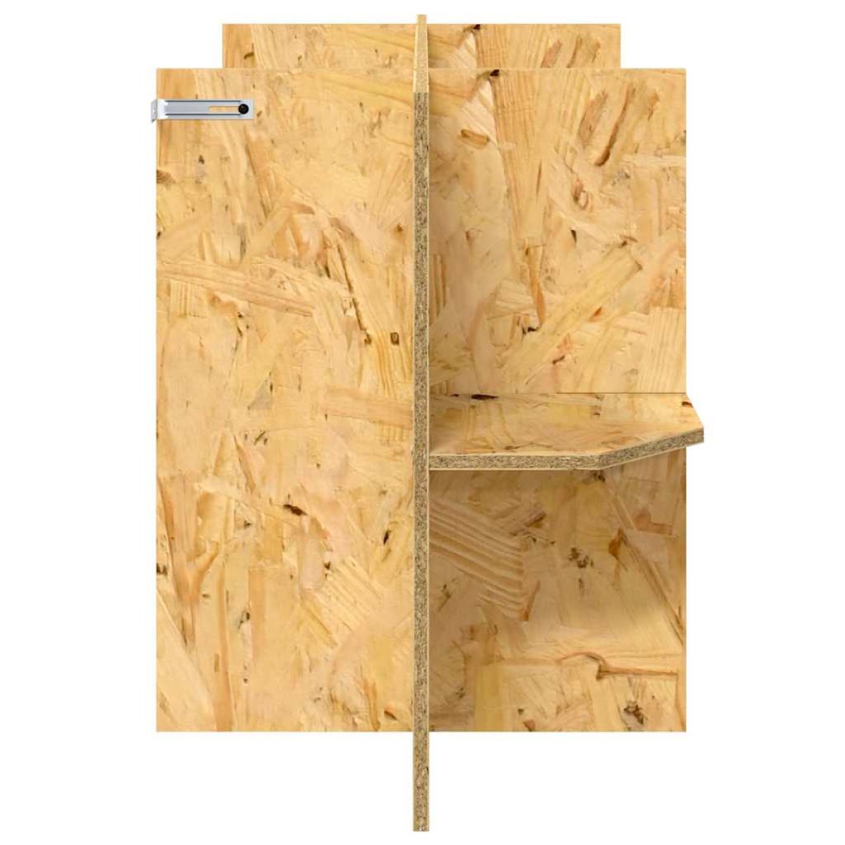 vidaXL Βάση Terrarium με ράφι Καφέ 100 x 40 x 50 cm OSB