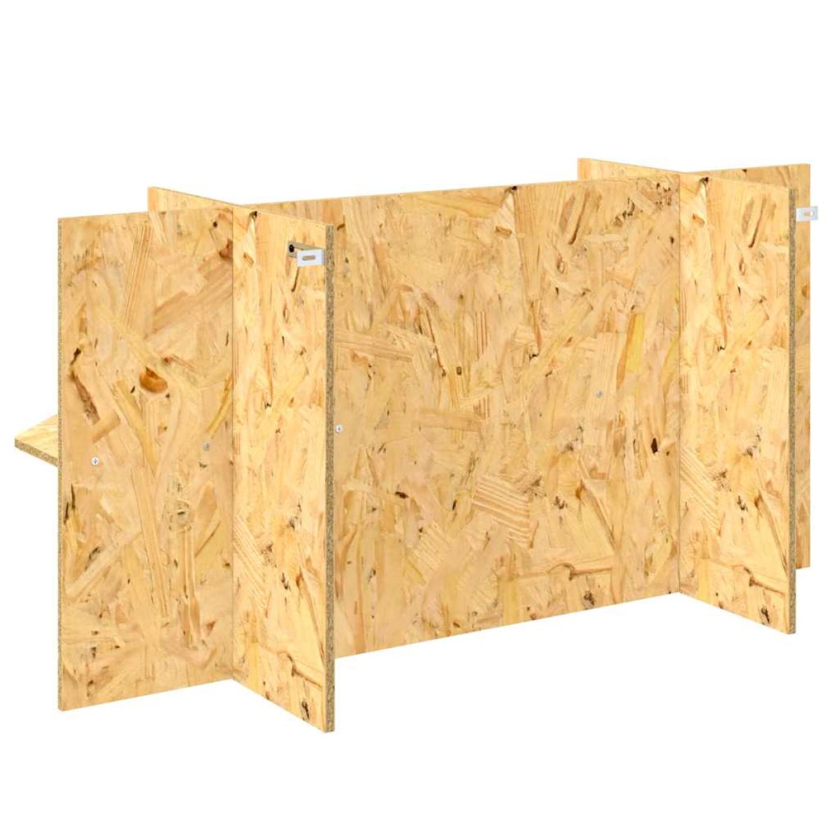 vidaXL Βάση Terrarium με ράφι Καφέ 100 x 40 x 50 cm OSB