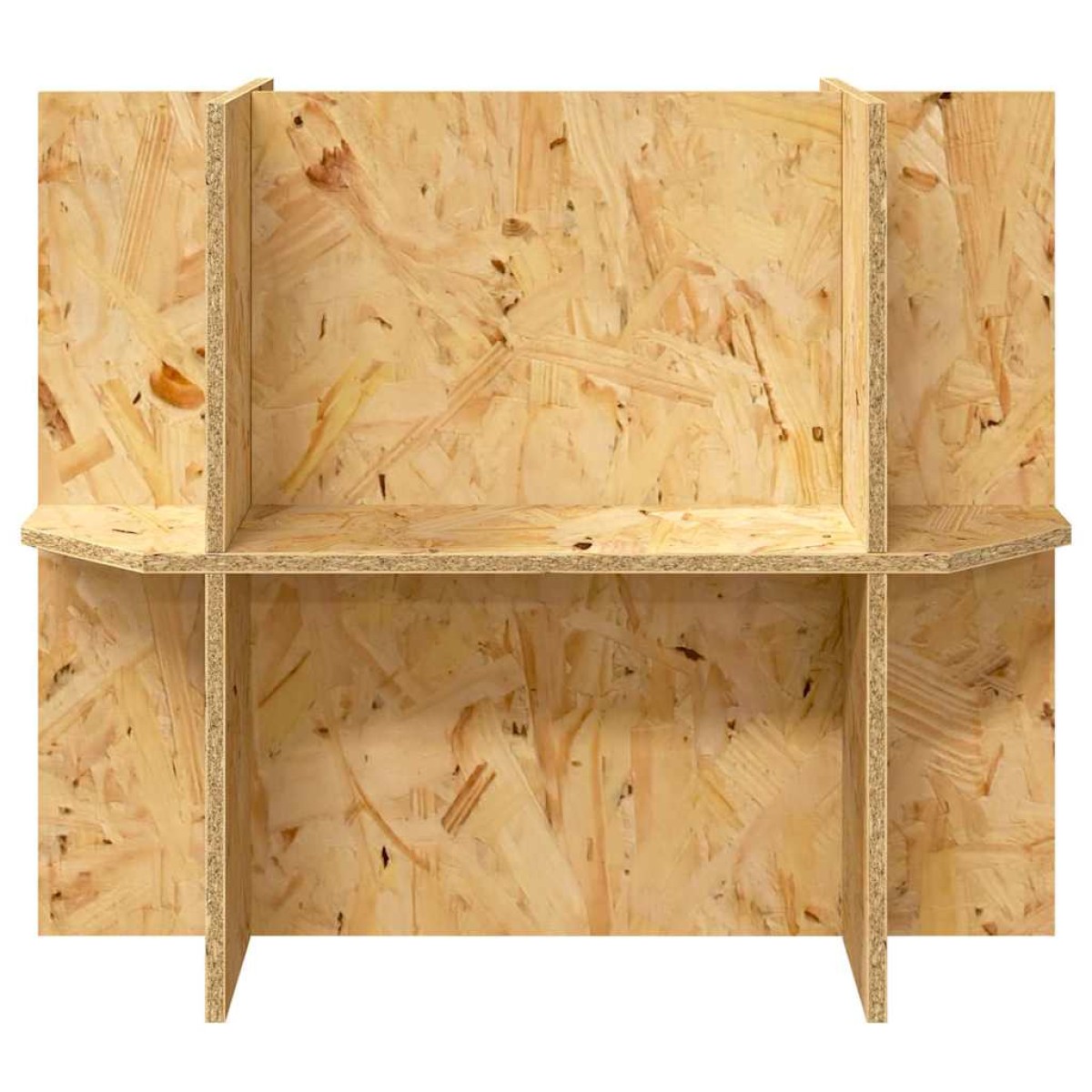 vidaXL Βάση Terrarium με ράφι Καφέ 60 x 30 x 50 εκ. OSB