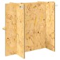 vidaXL Βάση Terrarium με ράφι Καφέ 60 x 30 x 50 εκ. OSB