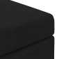 vidaXL Σκαμνί Μαύρο 81 x 41 x 40 cm Ύφασμα και Επεξεργασμένο Ξύλο