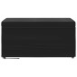 vidaXL Σκαμνί Μαύρο 81 x 41 x 40 cm Βελούδο και Μηχανικά Ξύλα