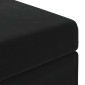 vidaXL Σκαμνί Μαύρο 81 x 41 x 40 cm Βελούδο και Μηχανικά Ξύλα