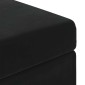 vidaXL Σκαμνί Μαύρο 101 x 41 x 40 εκ Βελούδο και Μηχανικά Ξύλα