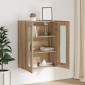 vidaXL Ντουλάπι αποθήκευσης Artisan Oak 69,5 x 34 x 90 εκ.