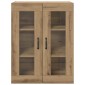 vidaXL Ντουλάπι αποθήκευσης Artisan Oak 69,5 x 34 x 90 εκ.