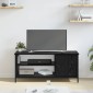 vidaXL Ντουλάπι TV 100 x 40 x 45 cm Μαύρη Οξυά Επεξεργασμένο Ξύλο