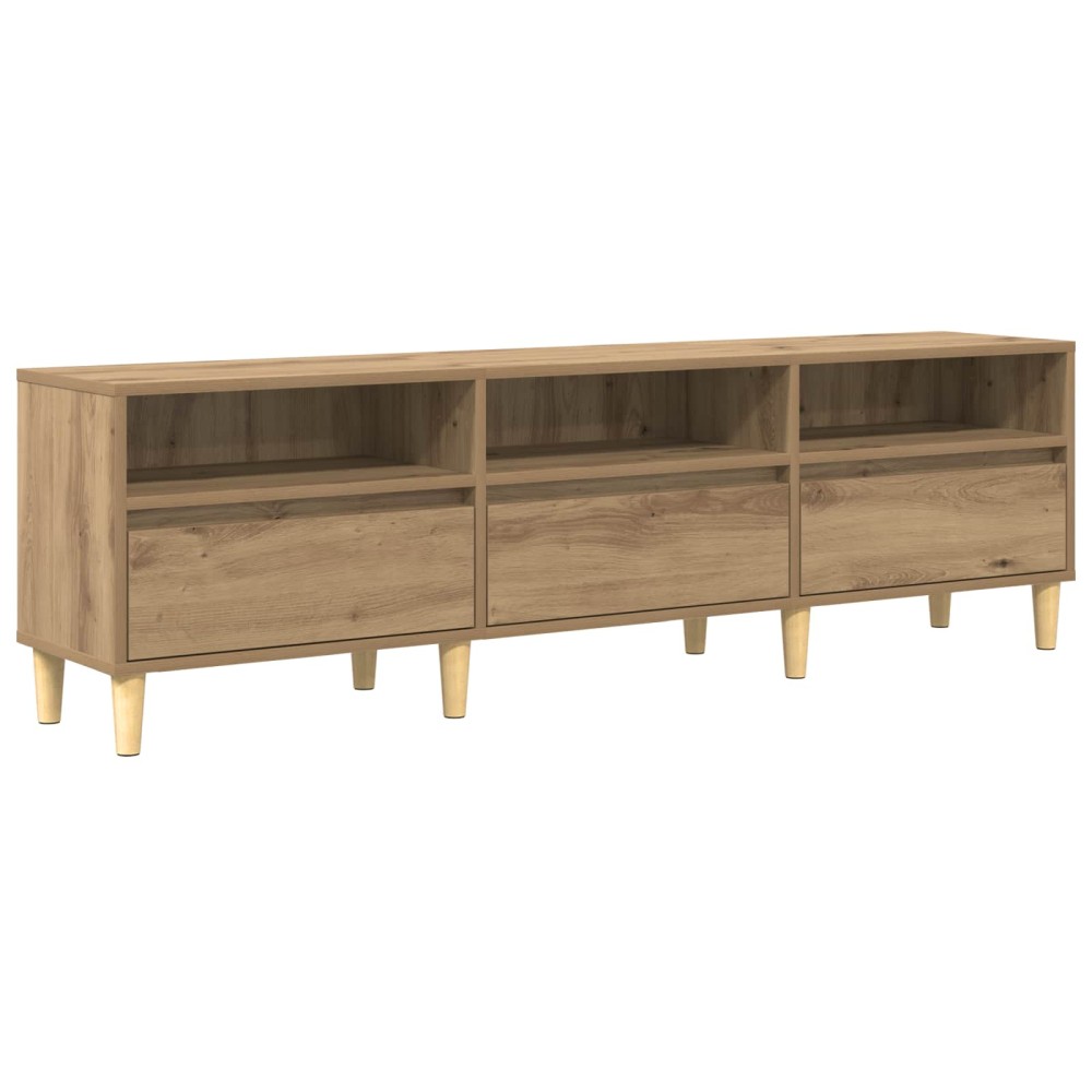 vidaXL Ντουλάπι TV 150 x 30 x 45 εκ Artisan Oak Επεξεργασμένο Ξύλο