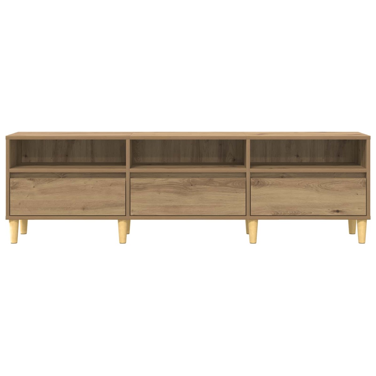 vidaXL Ντουλάπι TV 150 x 30 x 45 εκ Artisan Oak Επεξεργασμένο Ξύλο