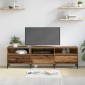 vidaXL Ντουλάπι TV με συρτάρι Παλιό Ξύλο 150 x 30 x 45 εκ