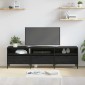 vidaXL Ντουλάπι TV με συρτάρι Μαύρη Οξυά 150 x 30 x 45 εκ