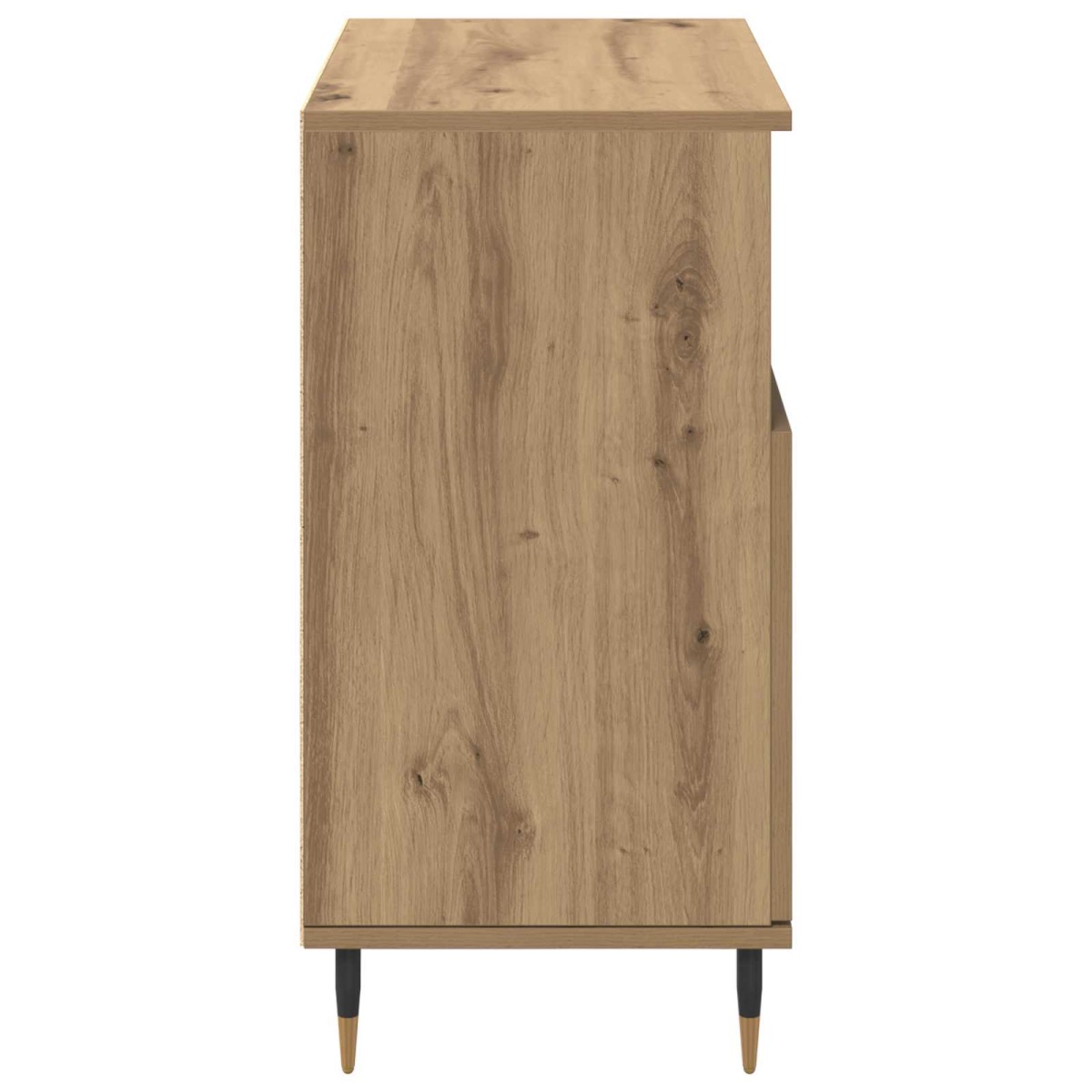 vidaXL Πλαϊνό γραφείο Artisan Oak 60 x 35 x 70 cm